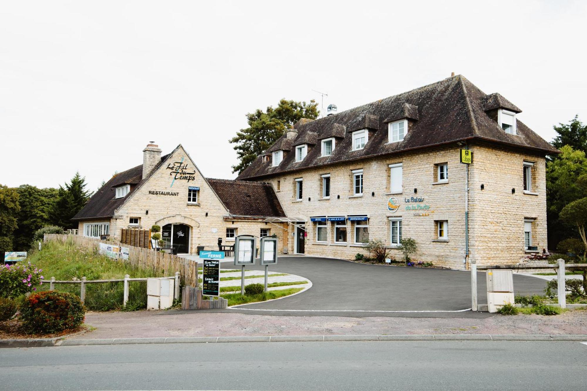 Logis Hotel Le Relais De La Poste Restaurant Le Fil Du Temps Thury-Harcourt-le-Hom エクステリア 写真